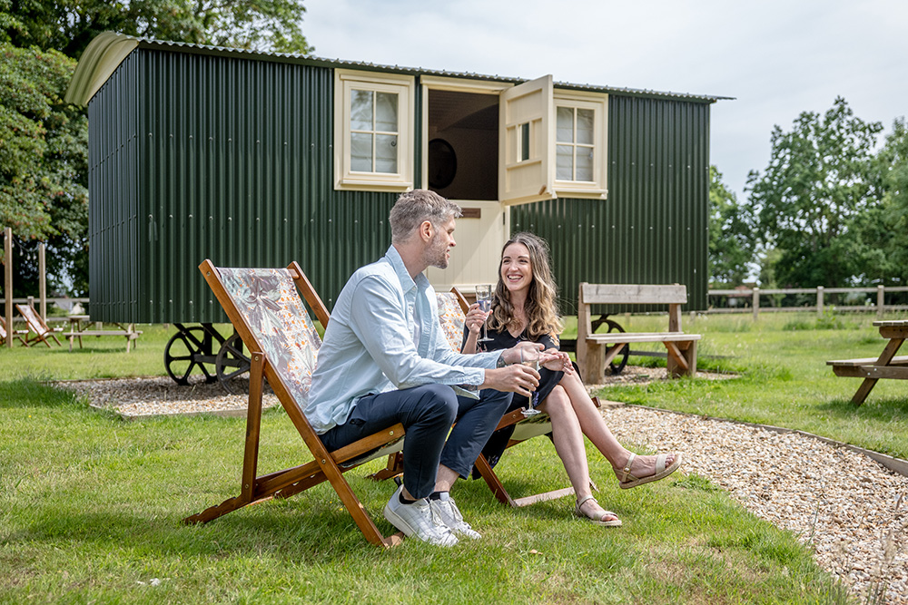 Shepherd Hut Holidays in Norfolk